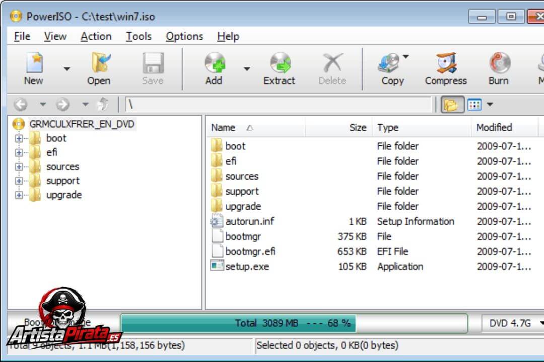 Descarga Power Iso Gratis V9.4 Full Portable En Español screenshot