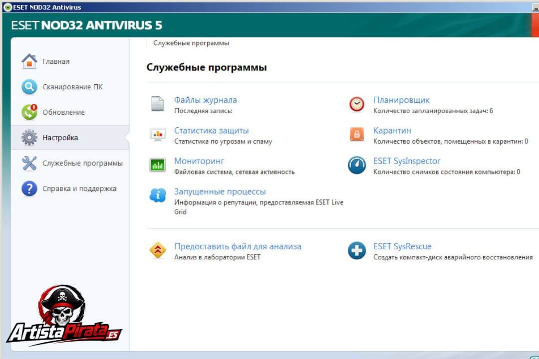 Descargar Eset Nod32 Antivirus V19.1.12.0 En Español (2026) screenshot
