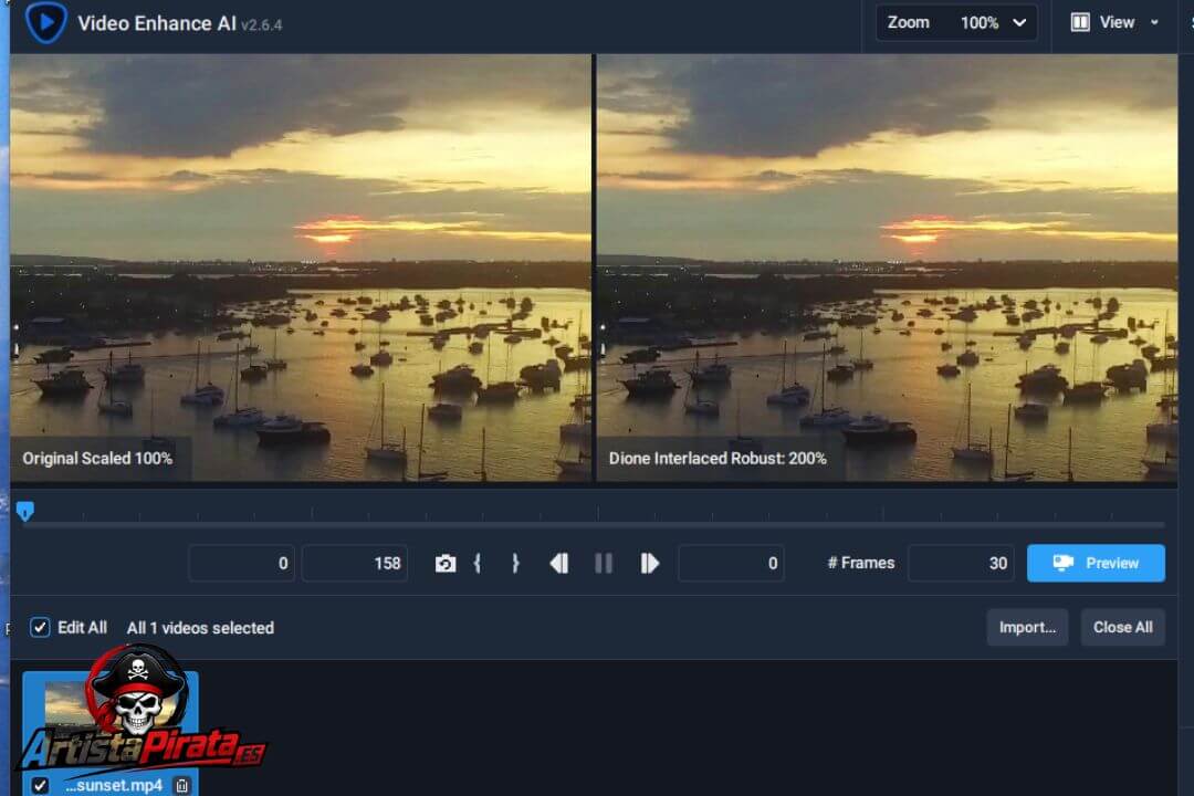 Descargar Topaz Video Ai V7.1.5 Full Crack En Español (2026) screenshot