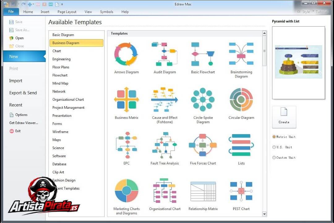 Edraw Max Descargar V15.1.6 32 Bit En Full Español (2026) screenshot