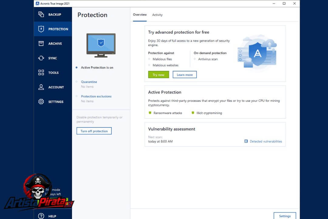 Acronis True Image Download V26.10.42902 Free Full Español screenshot