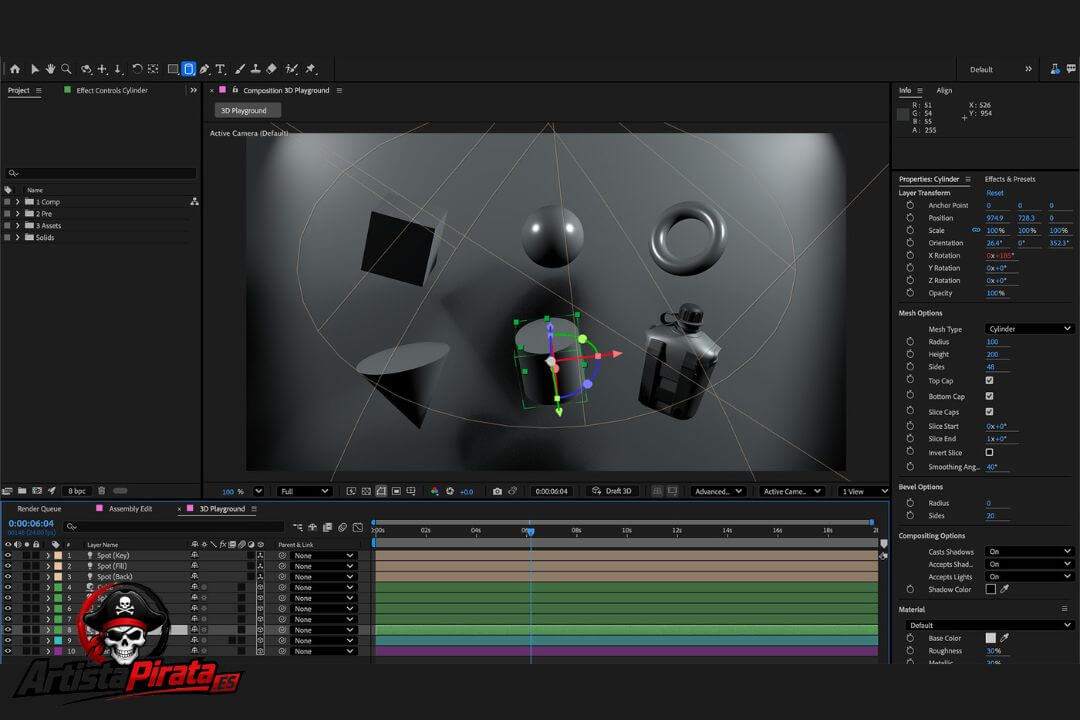 Adobe After Effects Gratis V26.2.1 Descargar Full En Español screenshot