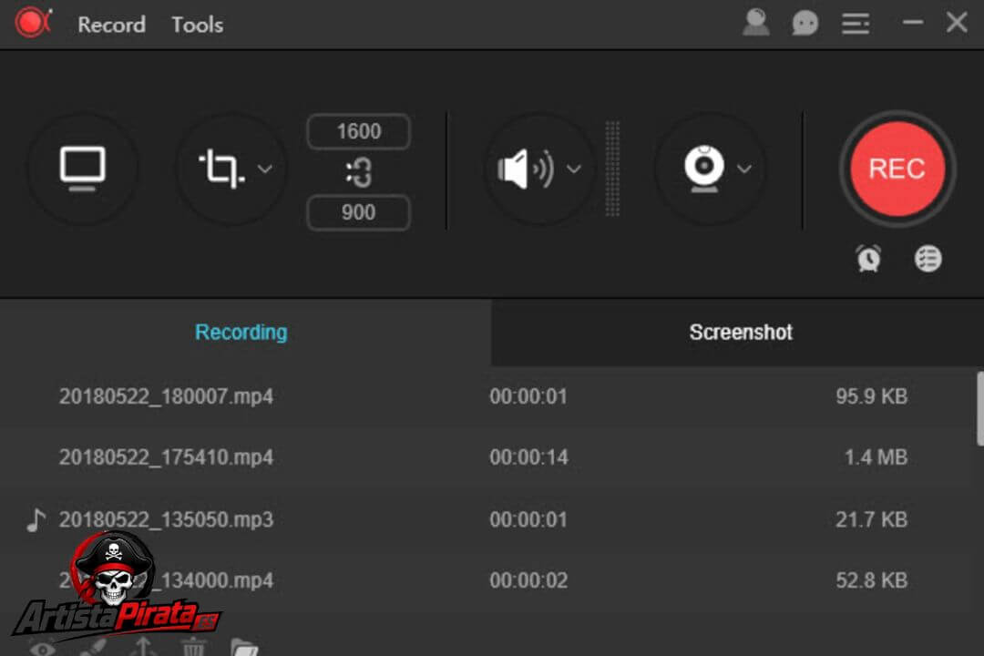 Apowerrec Descargar V2.4.1 Full Gratis En Español 2026 screenshot