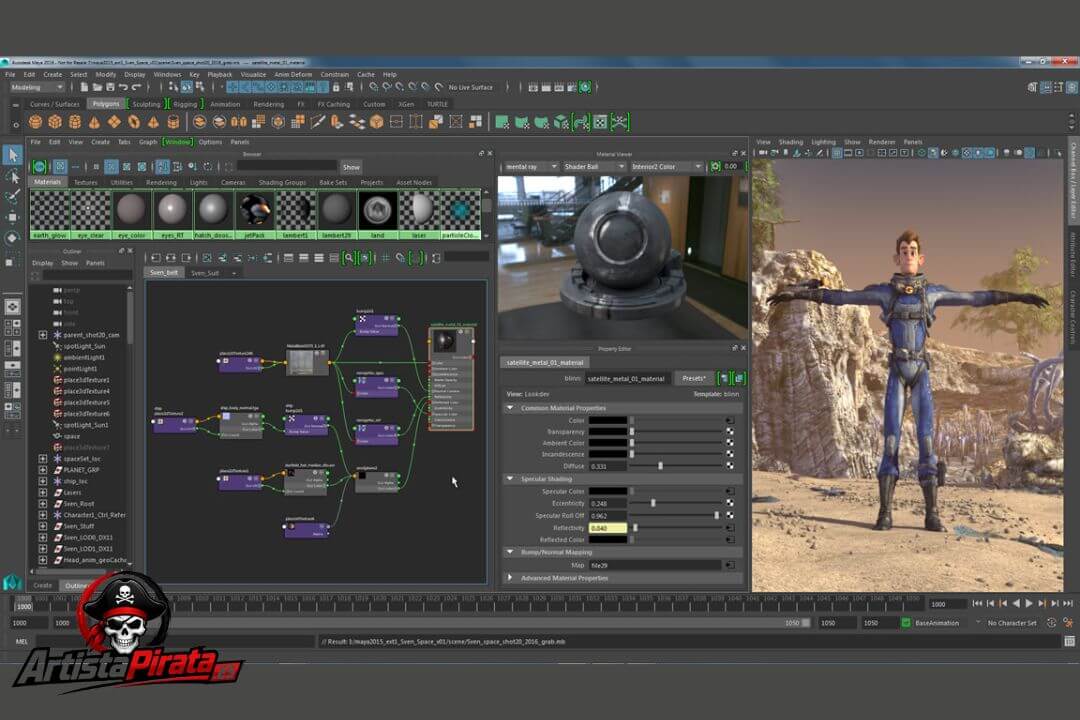 Autodesk Maya Gratis 2026.3 Descargar Para Pc Español 2026 screenshot