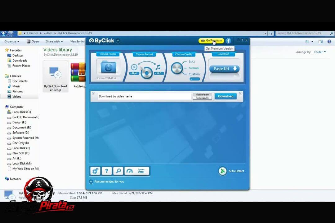 By Click Downloader Gratis V2.4.30 última 2026 En Español screenshot