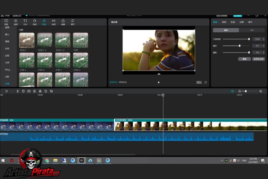 Capcut Descargar V17.8.0 Última Versión Para Pc En Español screenshot