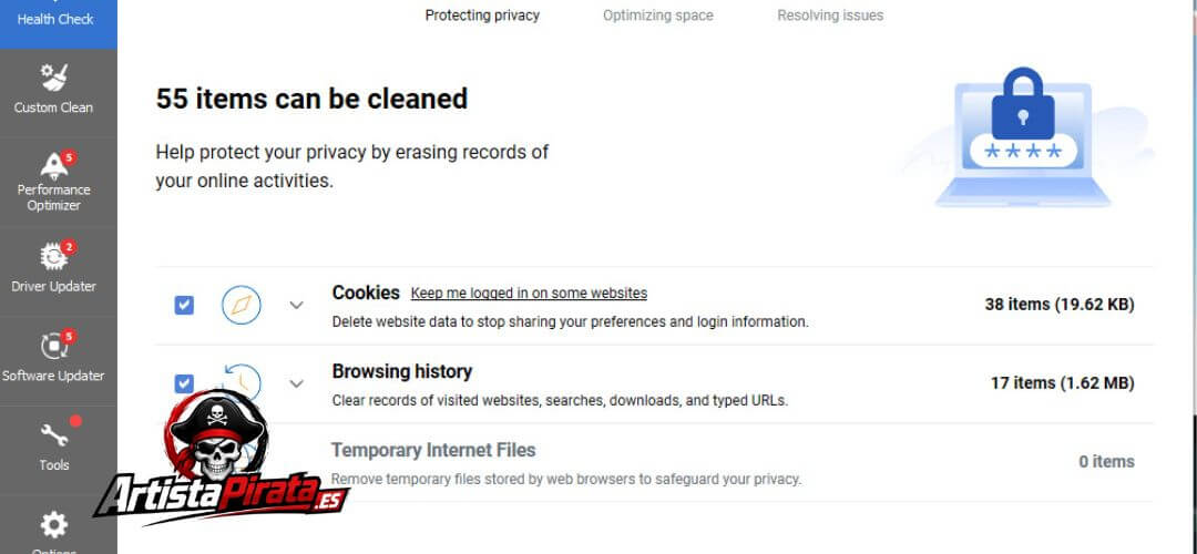 Ccleaner Pro Gratis 2023 v7.7.1313 Full Español Crack (2026) screenshot