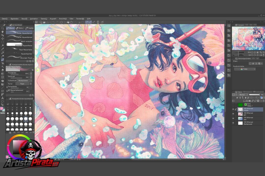 Clip Studio Paint Descargar V5.0.2 Gratis Full En Español screenshot