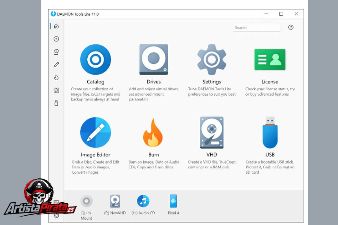 Daemon Tools Lite Descargar V12.6.0.2451 Gratis Full Español screenshot