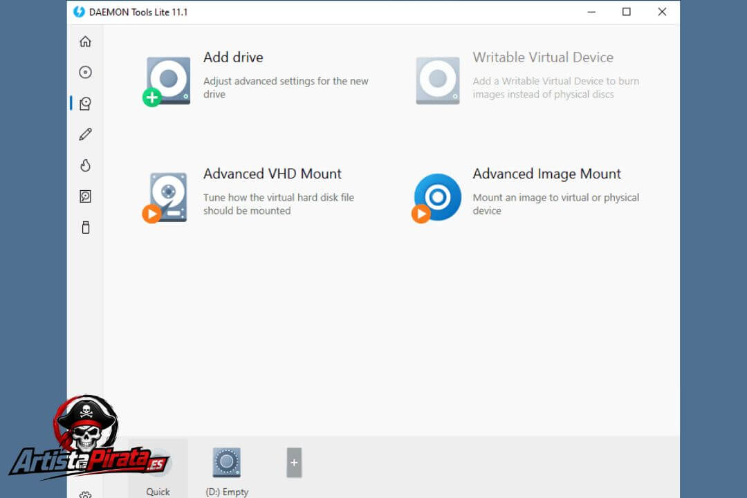 Daemon Tools Lite Descargar V12.6.0.2451 Gratis Full Español screenshot