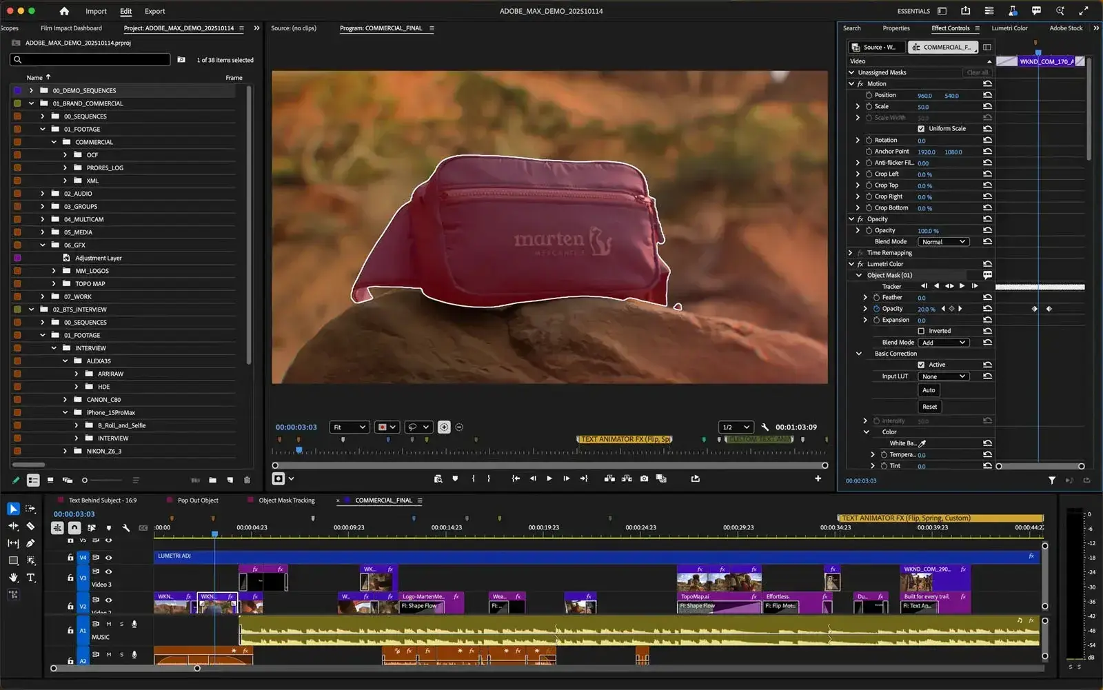 Adobe Premiere Pro CC 2020 14.9 screenshot