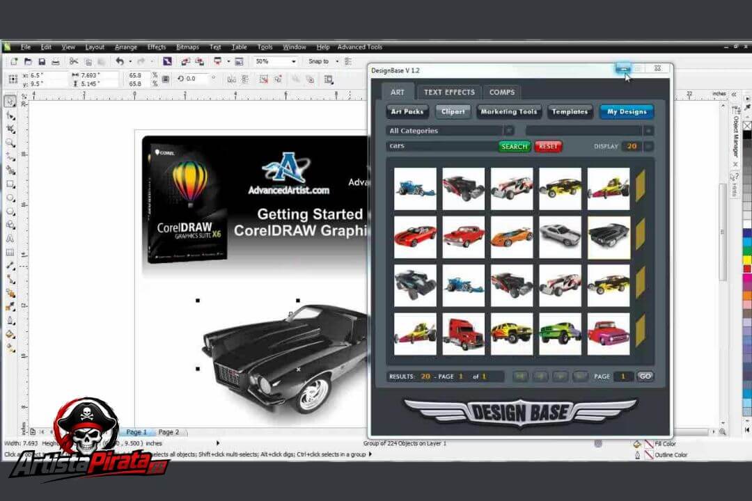Descargar Corel Draw X6 V16.0.0.707 Gratis En Español (2026) screenshot