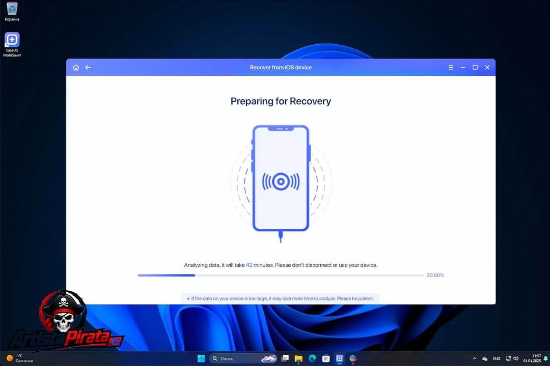 Descargar Easeus Mobimover V6.2.4.2.25502 Full Version 2026 screenshot