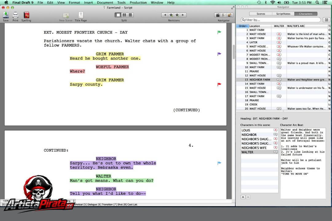 Descargar Final Draft V13.3.2 Gratis En Español (2026) screenshot