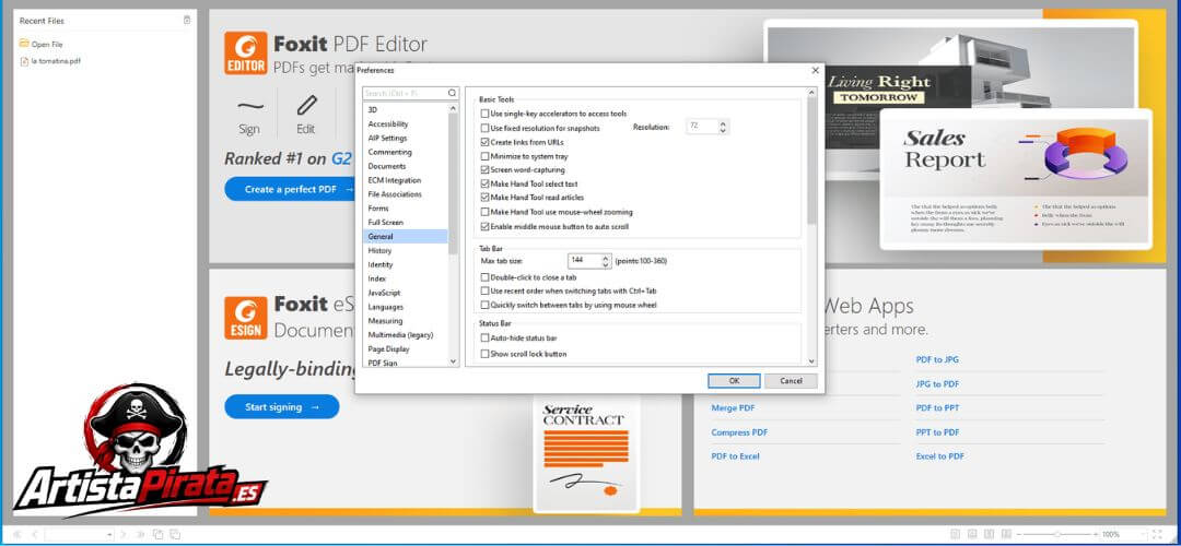 Descargar Foxit Reader V2026.1.1.36485 Full Gratis En Español screenshot
