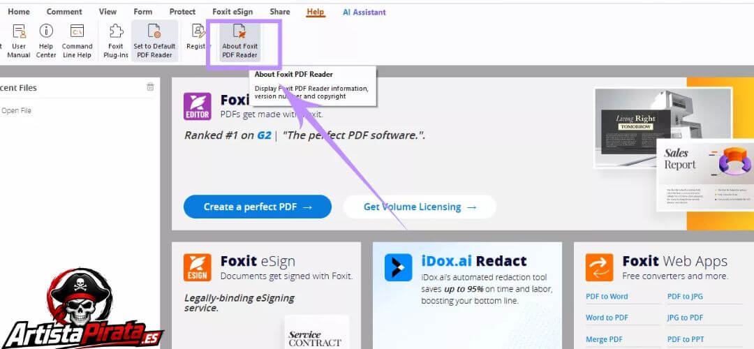 Descargar Foxit Reader V2026.1.1.36485 Full Gratis En Español screenshot