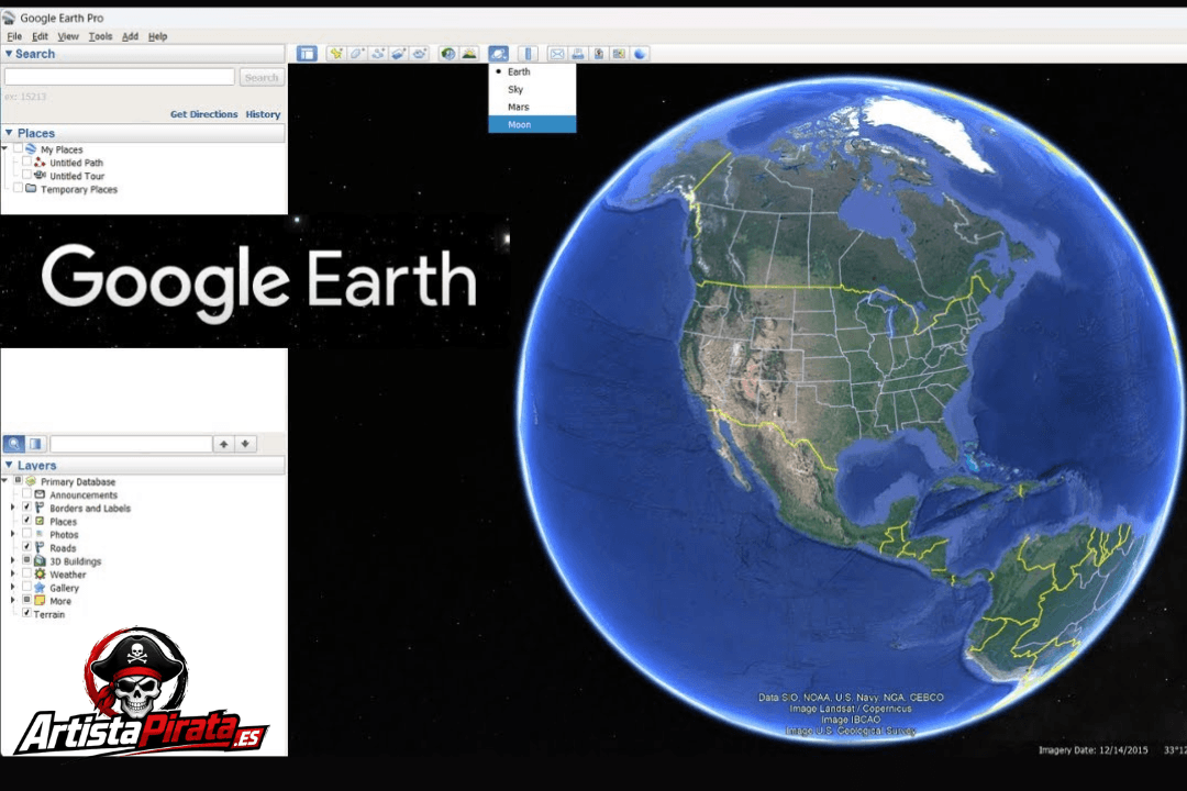 Descargar Google Earth Pro V7.3.7.1155 Gratis En Español screenshot