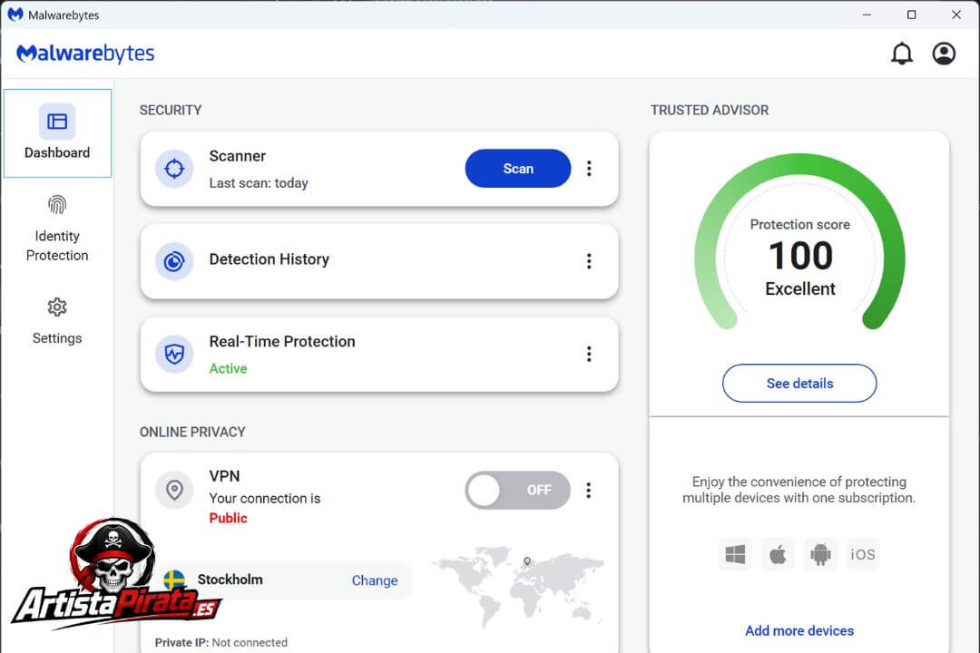 Descargar Malwarebytes Anti Malware V5.23.1 Gratis Español screenshot