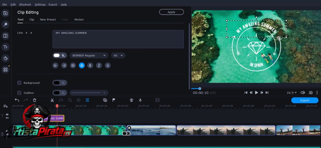 Descargar Movavi Video Editor Plus 2020 V22.1.0 Codigo Activacion screenshot