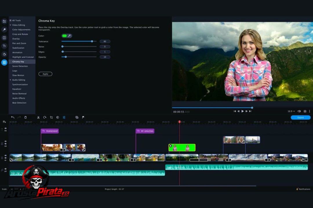 Descargar Movavi Video Editor V26.15.0 Full Español Gratis screenshot