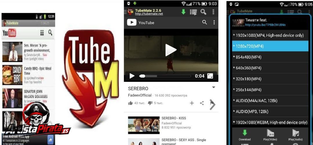 Descargar Tubemate Gratis V3.4.20.1549 Última Versión Español screenshot