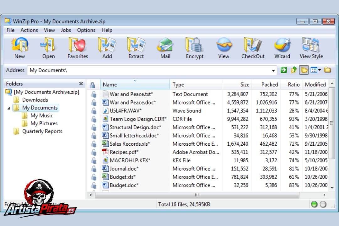 Descargar Winzip V27.0.15240 Gratis Para Pc En Full Español screenshot