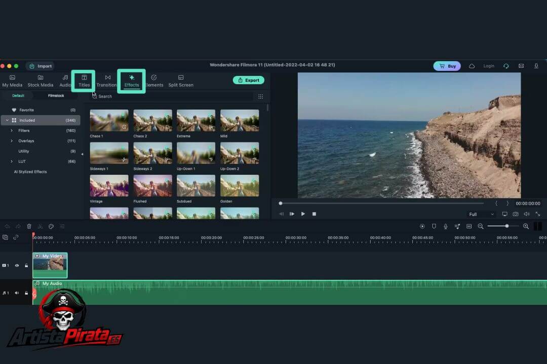 Filmora Descargar V15.4.4 Full Gratis (2026) En Español screenshot