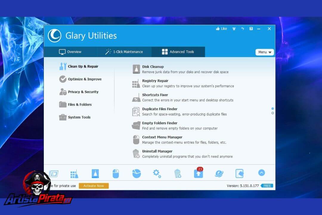 Glary Utilities Descargar V6.41.0.45 Ultima Version En Español screenshot