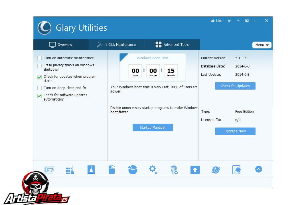Glary Utilities Descargar V6.41.0.45 Ultima Version En Español screenshot