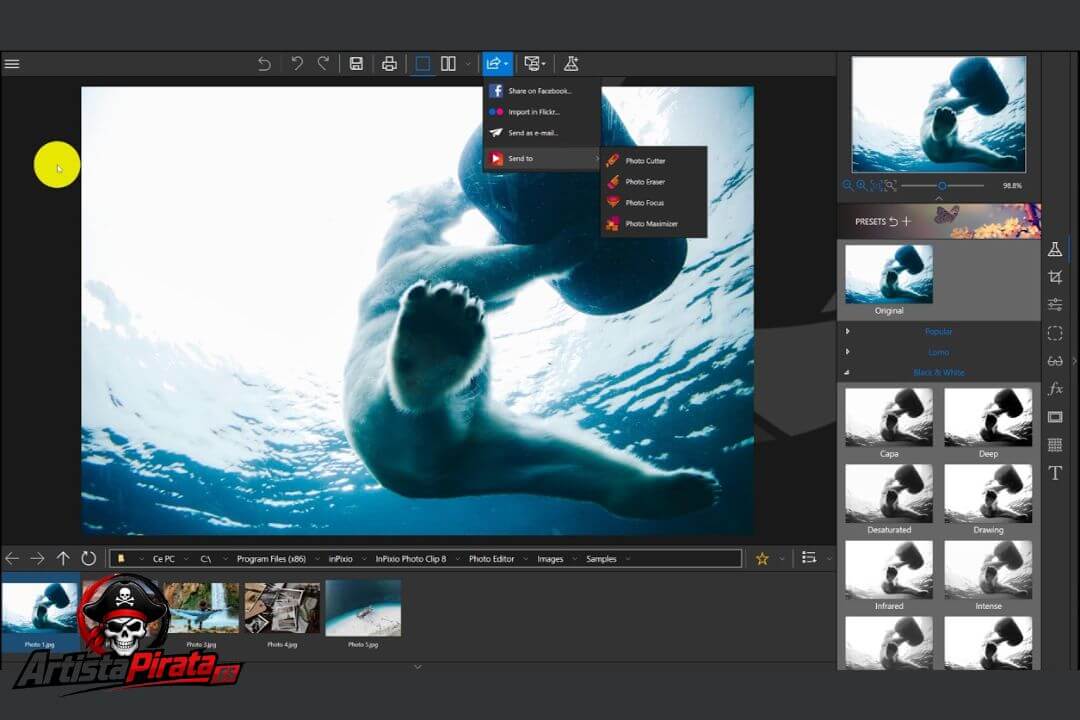 Inpixio Photo Studio 12 Full V12.0.6.853 Descargar Español screenshot