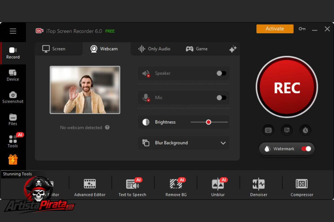 Itop Screen Recorder Full 6.5.0.3613 Crack Descargar Español screenshot
