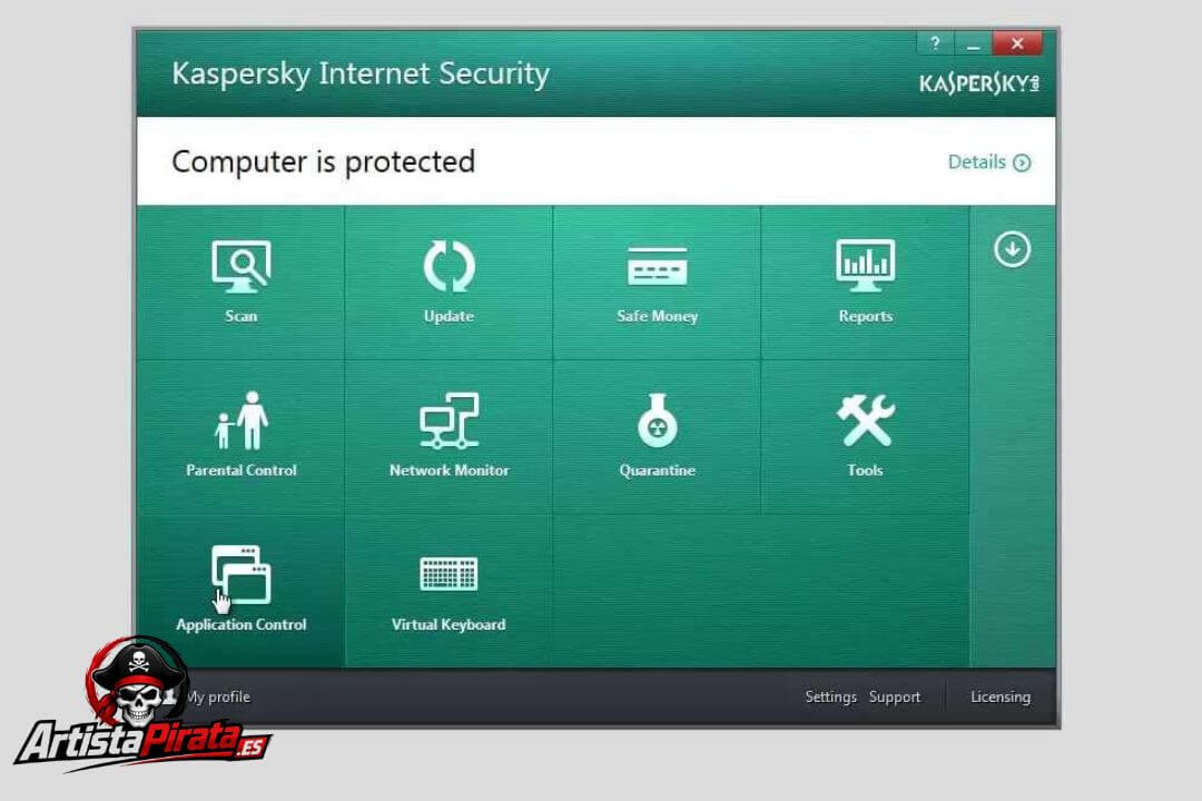 Kaspersky Internet Security Descargar V25.0.0.332 En Español screenshot