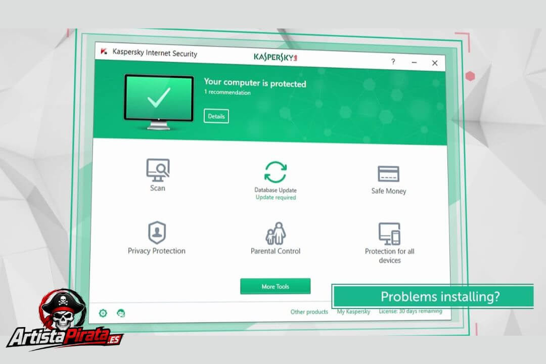Kaspersky Internet Security Descargar V25.0.0.332 En Español screenshot