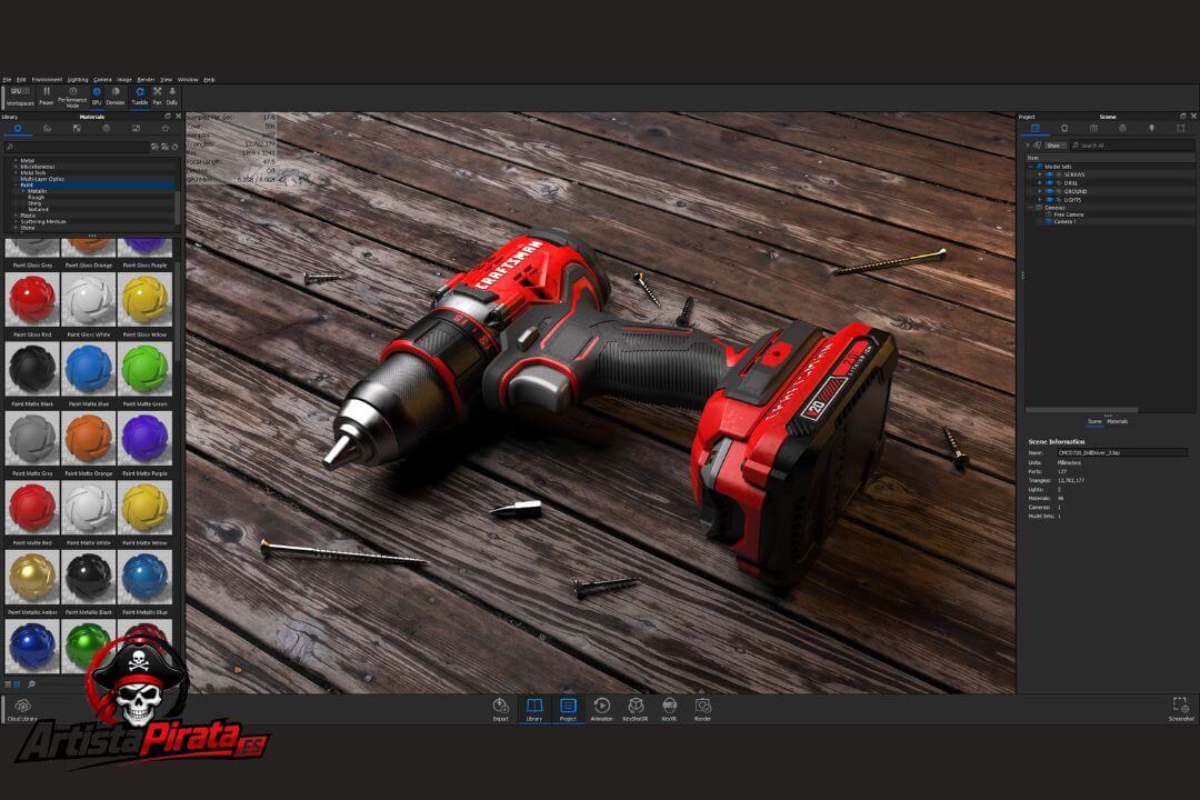 Keyshot Gratis 2026 Descargar Full En Español screenshot