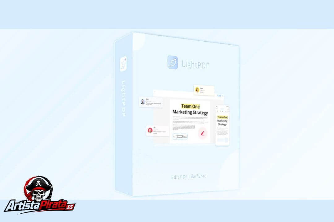 Lightpdf Editor Portable V2.15.8.6 Para Pc Full Español 2026