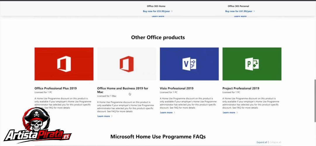 Office 2019 Full Español Activador V16.0 Descargae En Español screenshot