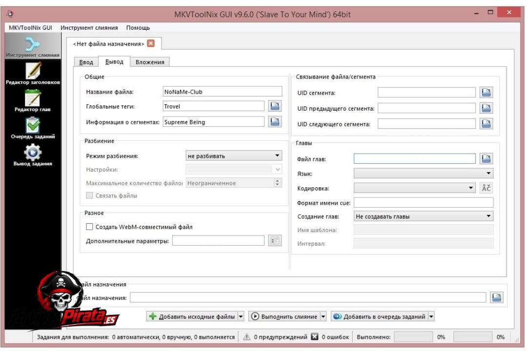 Mkvtoolnix Descargar V98.0 Gratis 64 Bit Full En Español screenshot