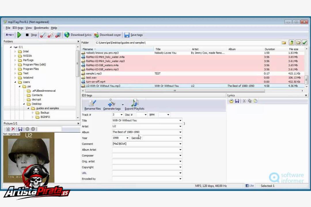 Mp3tag Gratis V3.34.1 Download Parac PC En Español (2026) screenshot