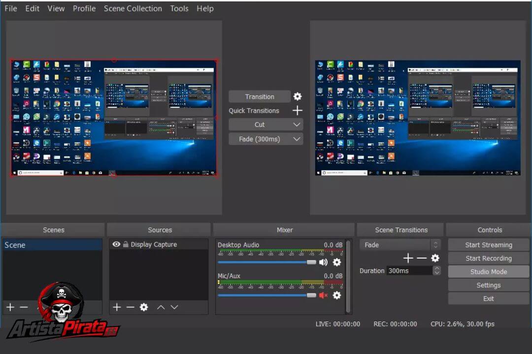 Obs Studio Descargar V32.1.2 Gratis Para Pc Full En Español screenshot