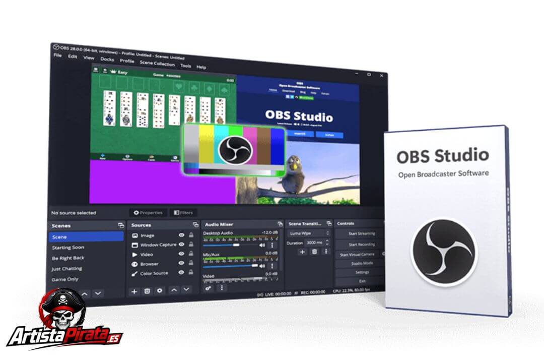 Obs Studio Descargar V32.1.2 Gratis Para Pc Full En Español