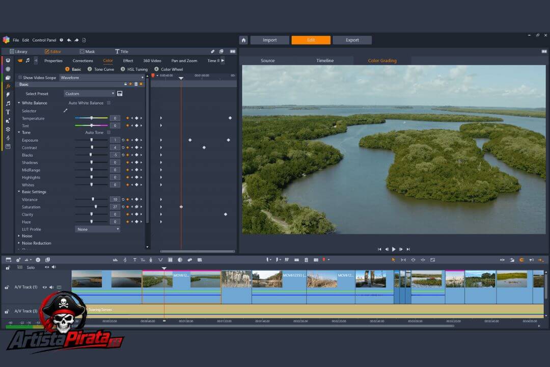 Pinnacle Studio 26.0.1.181 Ultimate Crack Descargar Español screenshot