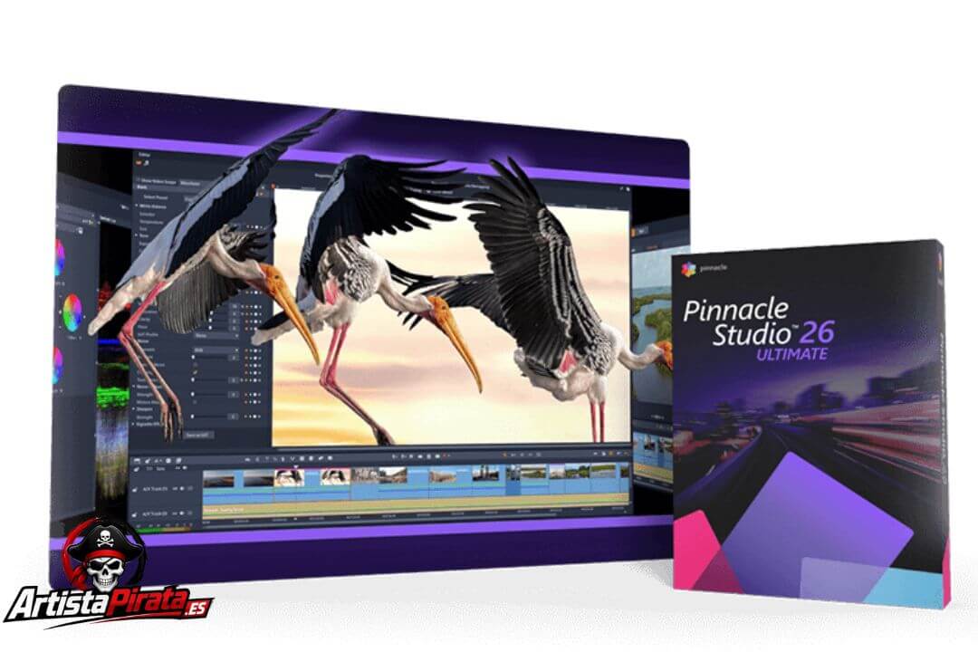 Pinnacle Studio 26.0.1.181 Ultimate Crack Descargar Español