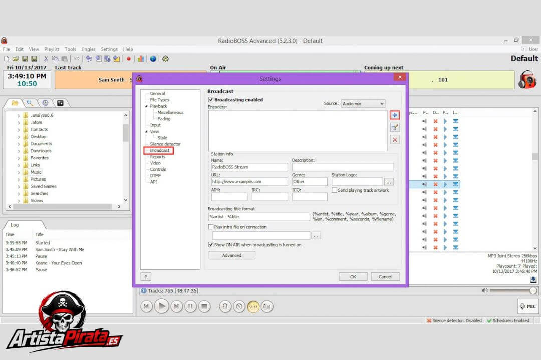 Radioboss Crack V7.1.5.1 Descarga Gratuita Full Español screenshot