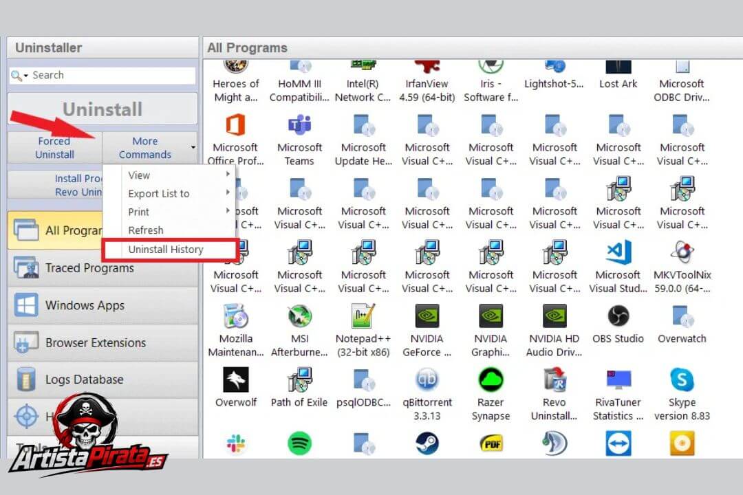 Revo Uninstaller Pro Full V5.4.7 Crack + Licencia Para Pc screenshot