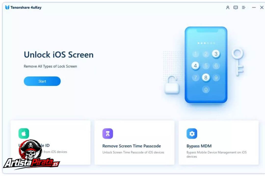 Tenorshare 4ukey Full Windows V3.8.9.1 Descargar En Español screenshot