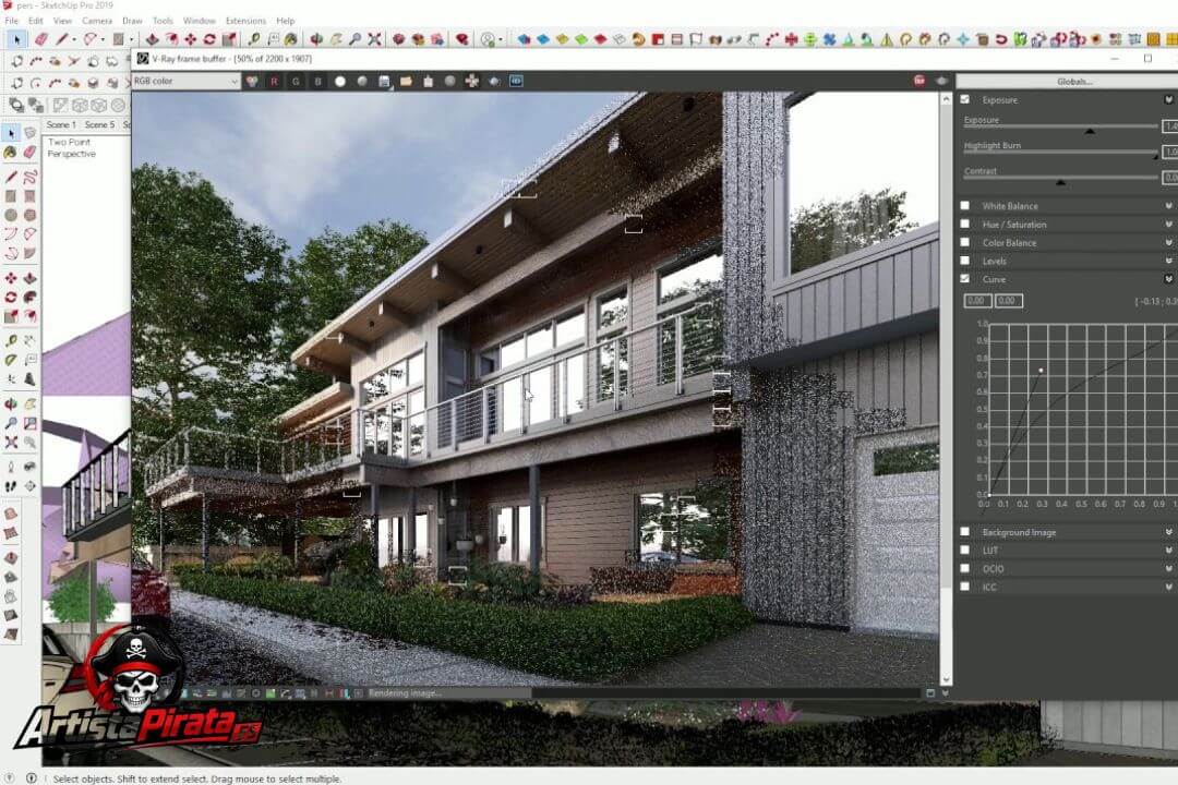 Download Vray For Sketchup 7.20.02 Gratis Para Pc (2026) screenshot