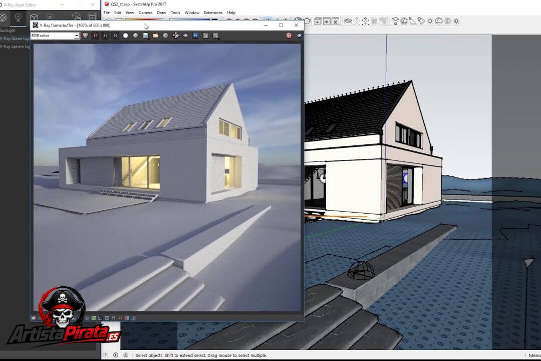 Download Vray For Sketchup 7.20.02 Gratis Para Pc (2026) screenshot