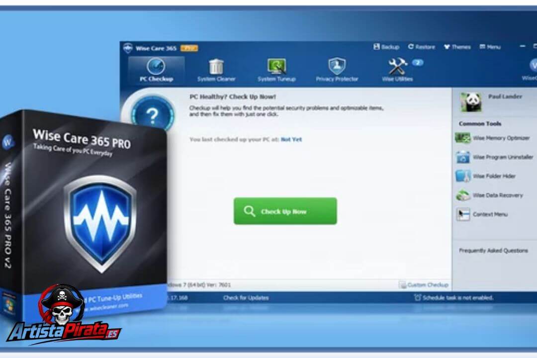 Wise Care 365 Pro Full 365 V7.3.5 Build 722 Descargar (2026)