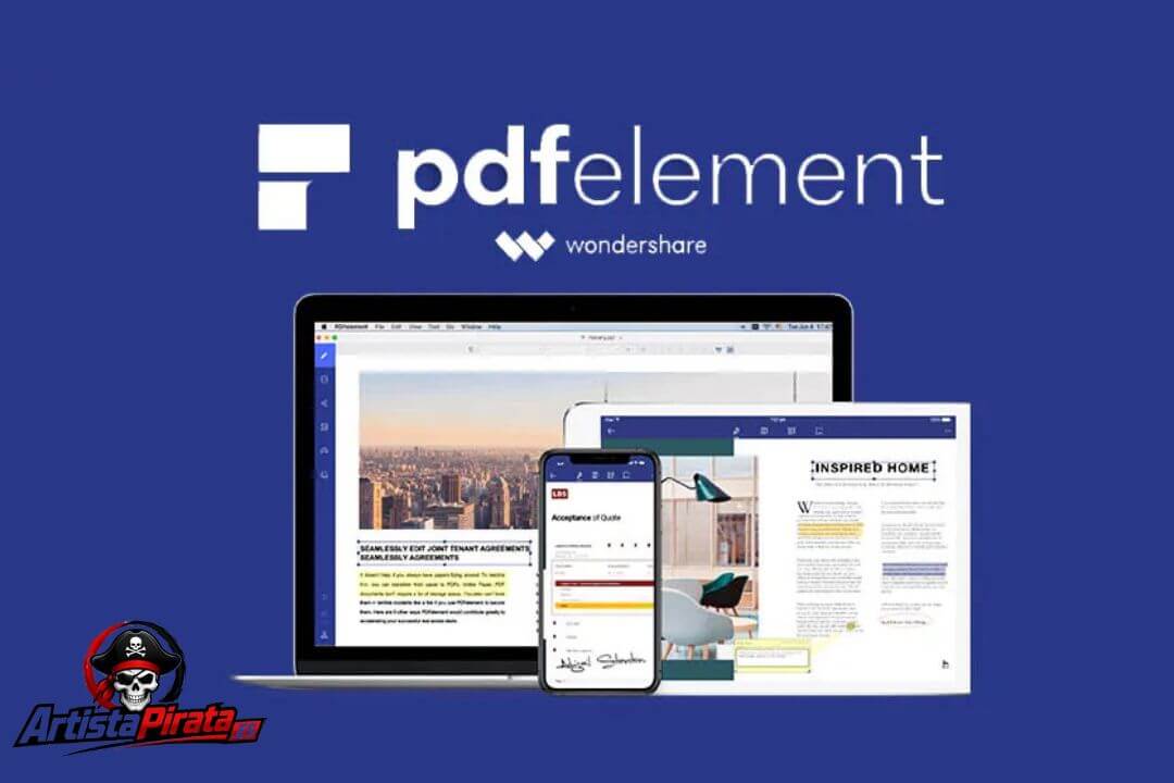 Wondershare Pdfelement Crack V12.1.17.4188 Gratis Descargar